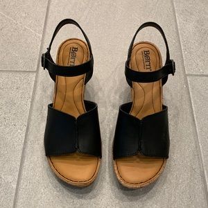 Born wedge sandals